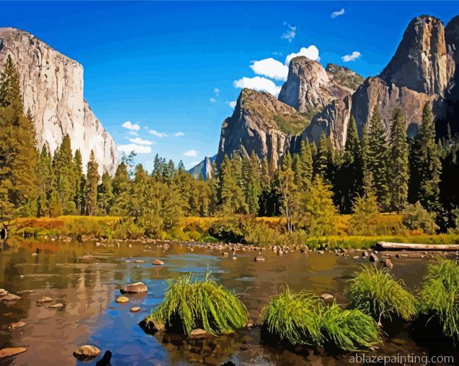 Yosemite National Park Landscape Paint By Numbers.jpg