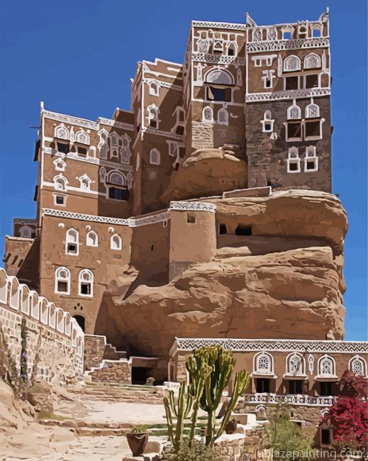 Stone House Yemen Paint By Numbers.jpg