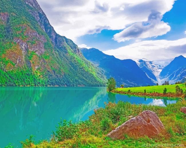 Norwegian Fjords Landscapes Paint By Numbers.jpg
