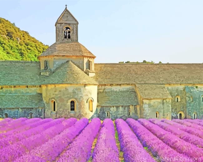 France Provence Lavender Paint By Numbers.jpg
