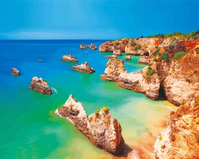 Aesthetic Algarve Beach Paint By Numbers.jpg