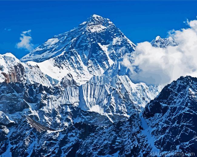 Everest Mountains Paint By Numbers.jpg