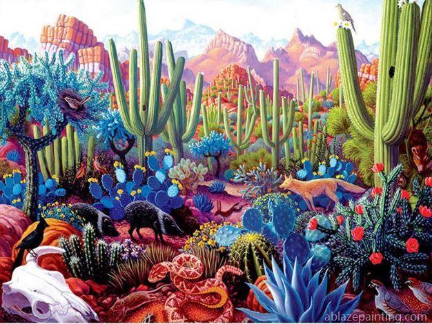 Cactus Desert Landscape Paint By Numbers.jpg