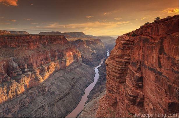 Grand Canyon National Park Rivers Landscape Paint By Numbers.jpg