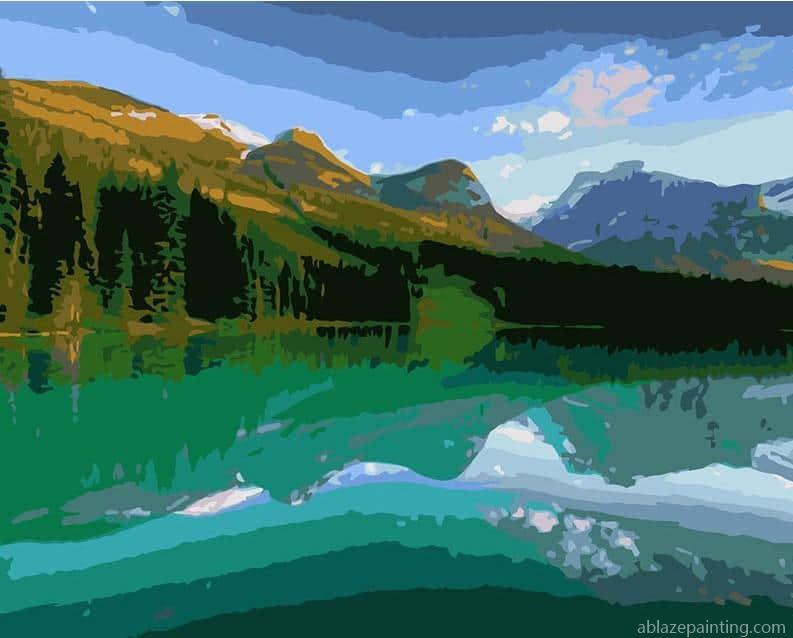 Canadian Lake Landscape Paint By Numbers.jpg