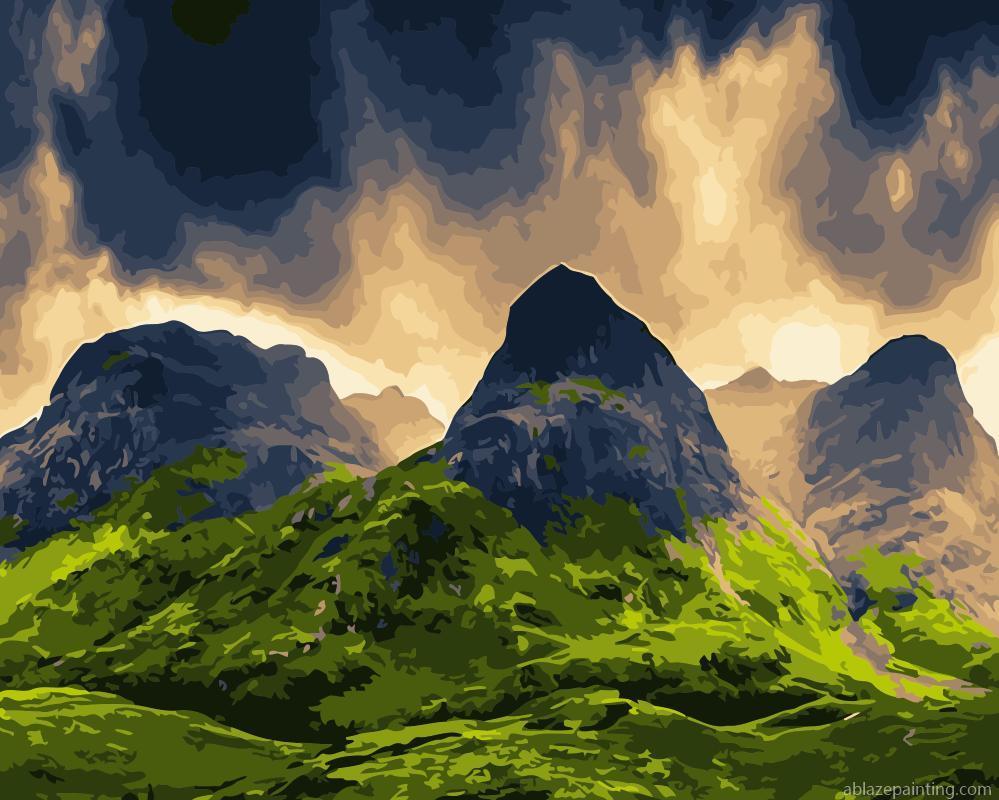 Rainy Mountain Landscape Paint By Numbers.jpg