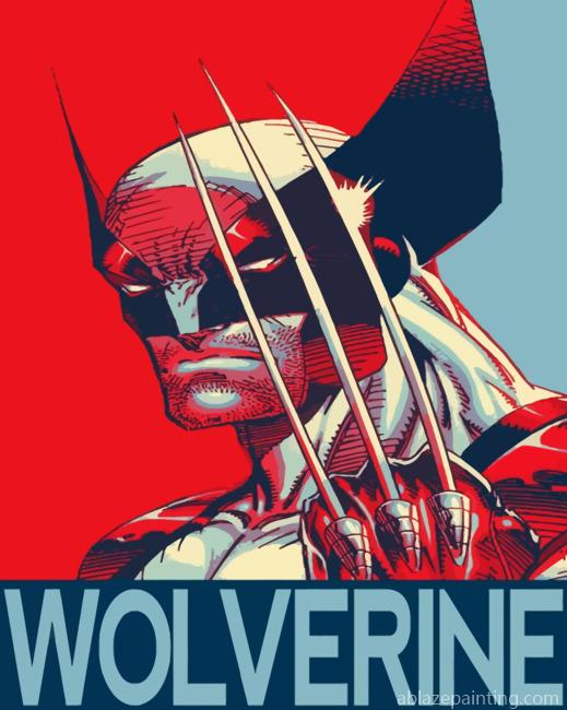 Pop Art Wolverine Paint By Numbers.jpg