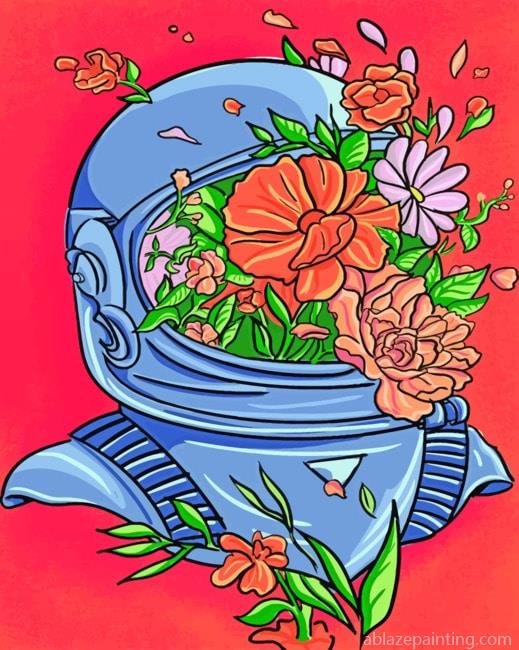 Floral Astronaut Arts Paint By Numbers.jpg