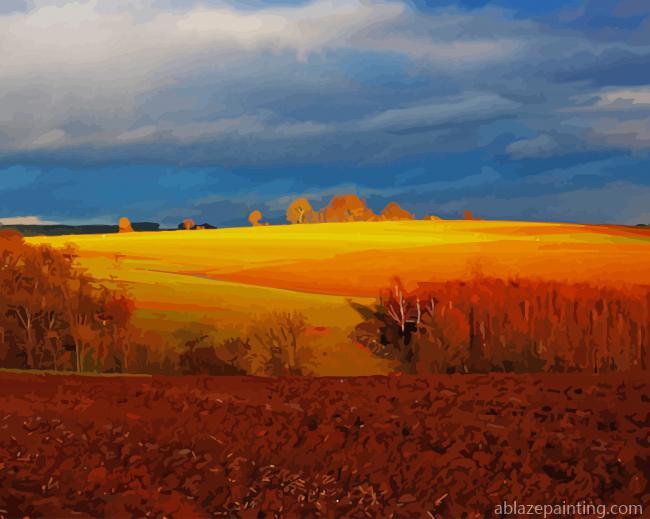 Field Autumn Landscape New Paint By Numbers.jpg