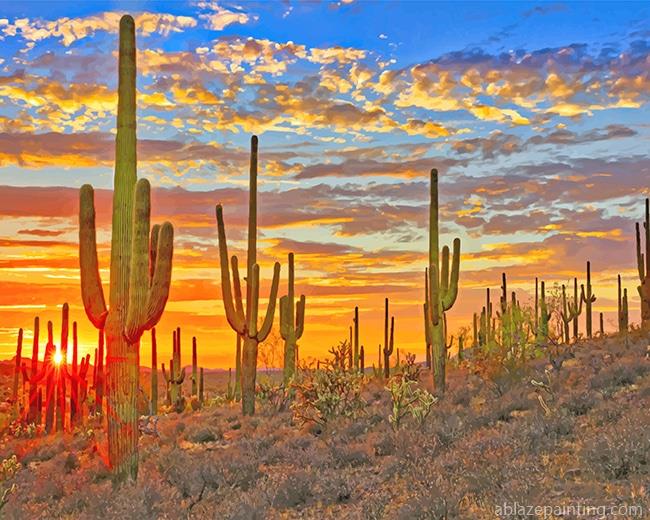 Cactus Arizona Desert New Paint By Numbers.jpg