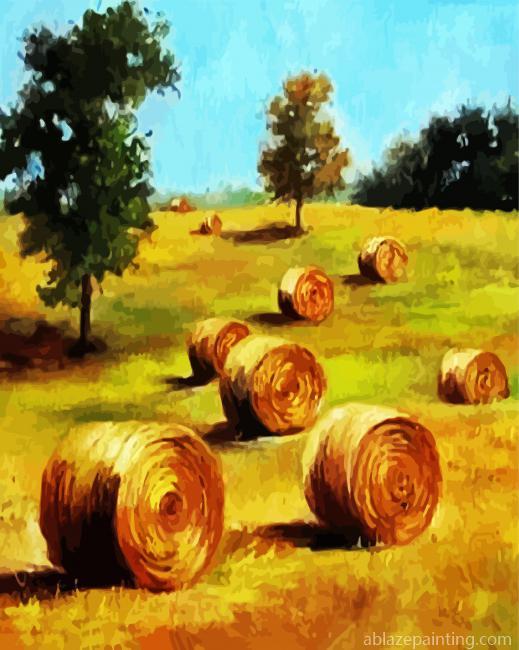 Aesthetics Golden Bales Paint By Numbers.jpg