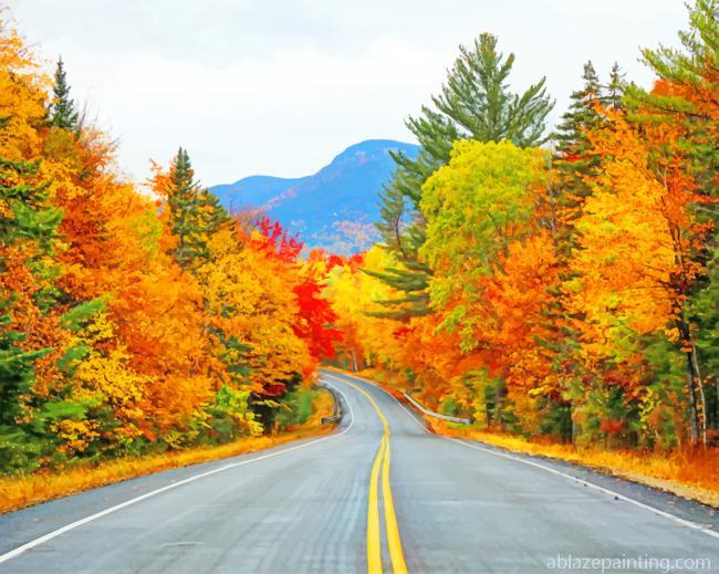 Road Autumn Trees New Paint By Numbers.jpg