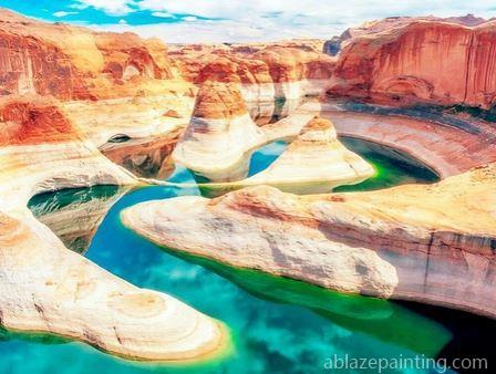 Grand Canyon Recreation Area Landscape Paint By Numbers.jpg