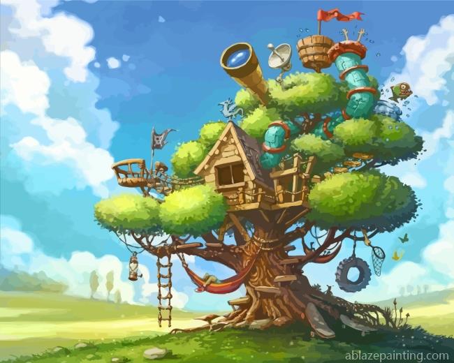 Tree House Paint By Numbers.jpg