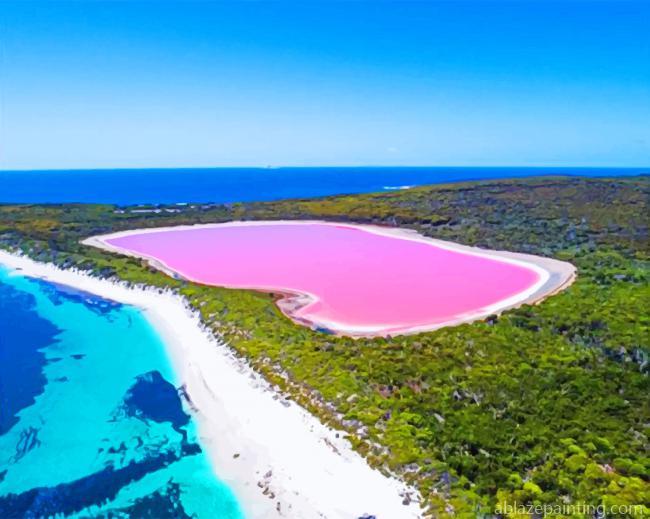 Australia Bubble Gum Pink Lake New Paint By Numbers.jpg