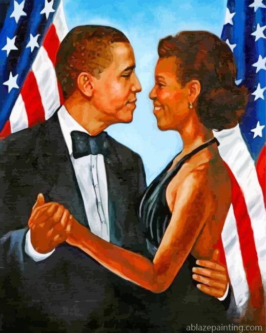 Obama And His Wife Paint By Numbers.jpg