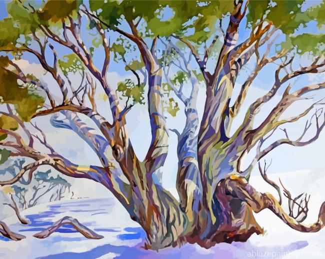 Snow Gums Trees Art Paint By Numbers.jpg