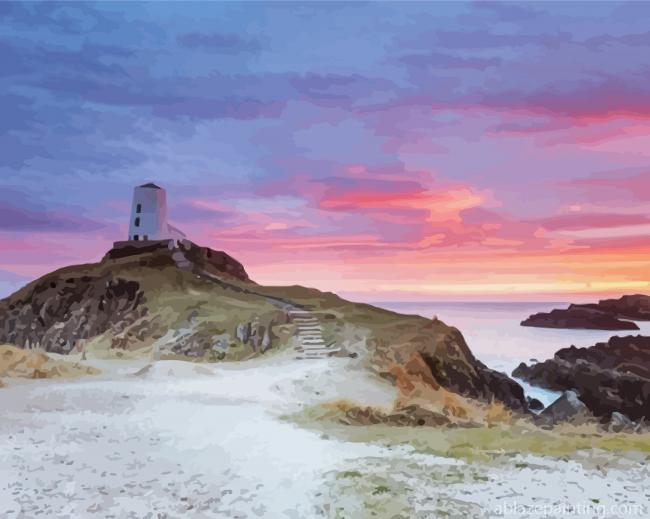 Ynys Llanddwyn At Sunset Paint By Numbers.jpg