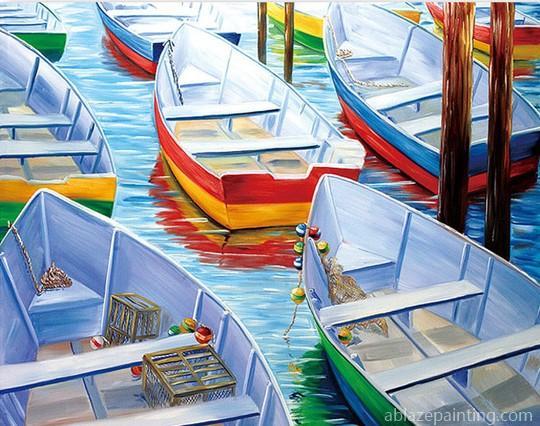 Colorful Boats Paint By Numbers.jpg