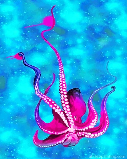 Pink Octopus New Paint By Numbers.jpg