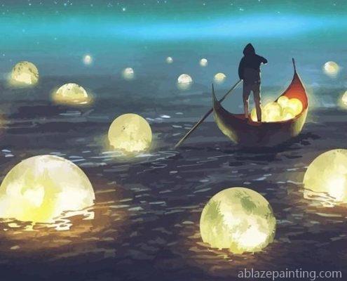Moon Falling On The Sea Paint By Numbers.jpg