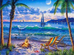 Beach Summer Night Paint By Numbers.jpg