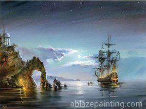 Boat Seascape Paint By Numbers.jpg