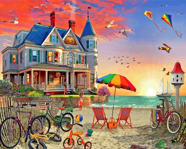 Summer Beach House Paint By Numbers.jpg