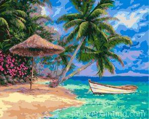 Palm Trees Beach Paint By Numbers.jpg