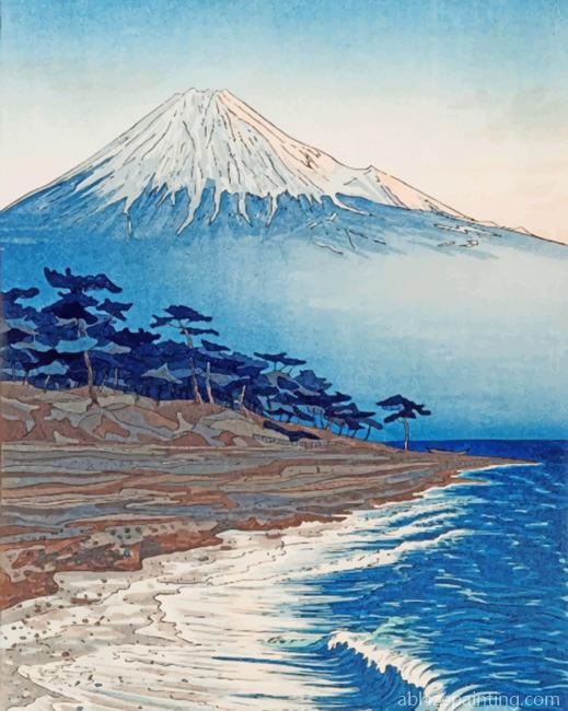 Mount Fuji Seascape Paint By Numbers.jpg