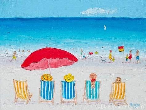 Vacation On Beach Seascape Paint By Numbers.jpg