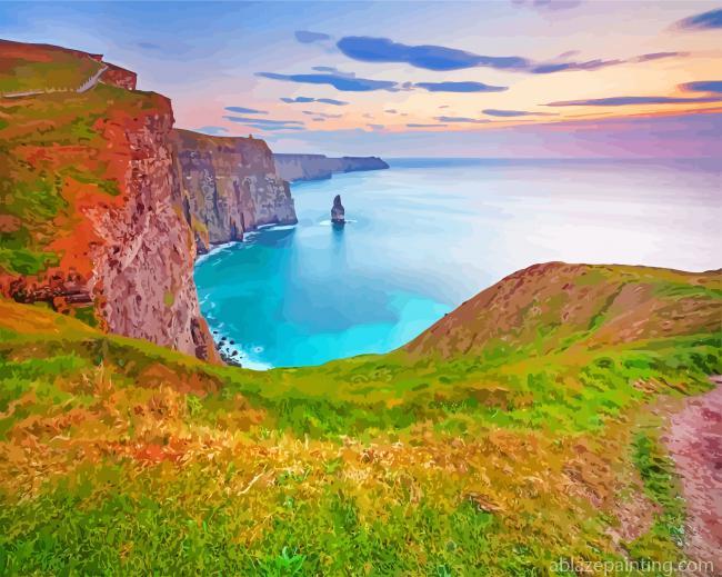 Cliffs Of Moher Ireland Seascape Paint By Numbers.jpg