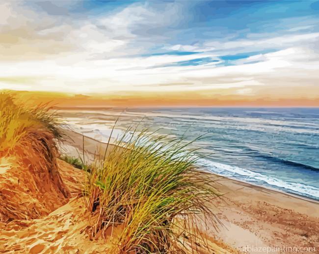 Cape Cod Beach At Sunset Paint By Numbers.jpg