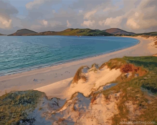 Beach Isle Of Barra Scotland Paint By Numbers.jpg