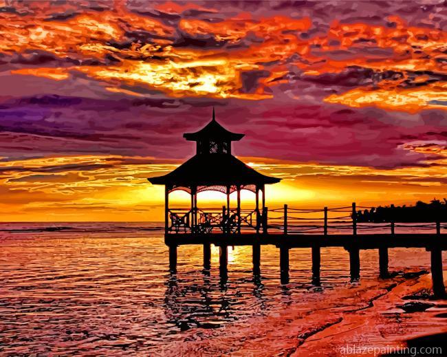 Sunset At Montego Bay Paint By Numbers.jpg