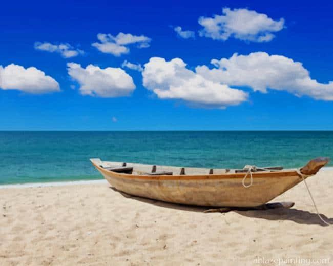 Boat In Sea Sand New Paint By Numbers.jpg