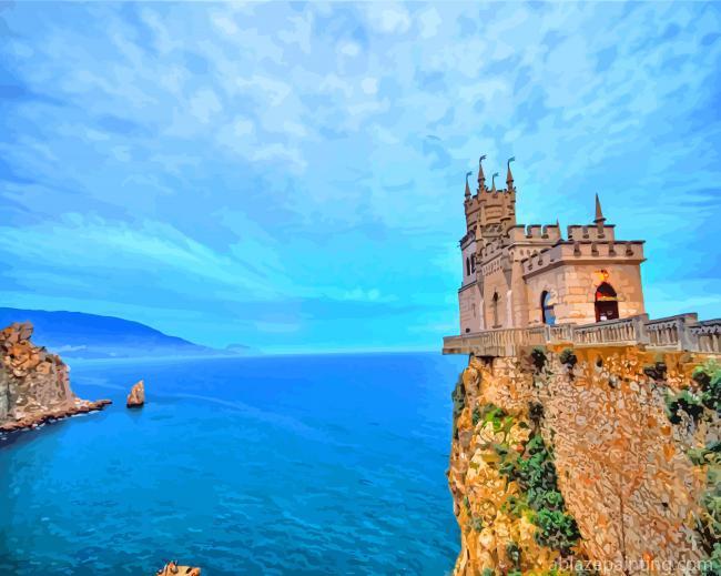Swallows Nest Castle Building Paint By Numbers.jpg