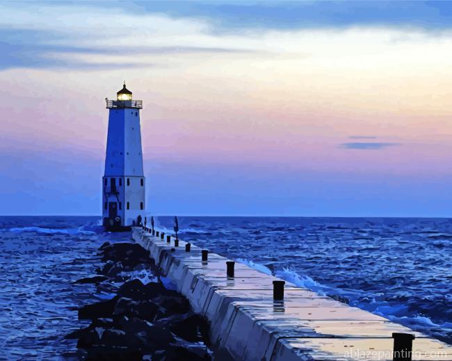 Frankfort Light Lake Michigan Paint By Numbers.jpg