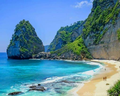 Nusa Penida Beach Bali Indonesia Paint By Numbers.jpg