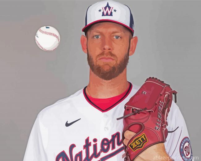 Stephen Strasburg Baseball Player Paint By Numbers.jpg