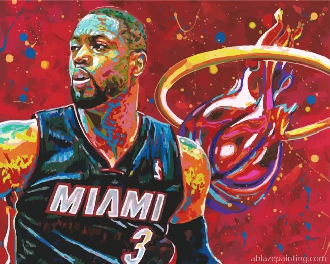 Miami Heat Player Art Paint By Numbers.jpg