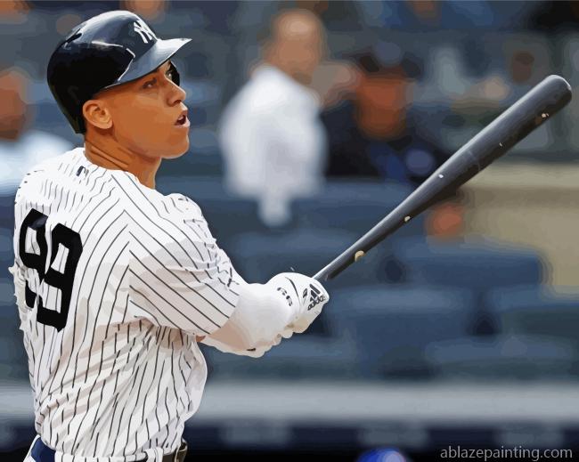 New York Yankees Baseball Player Paint By Numbers.jpg