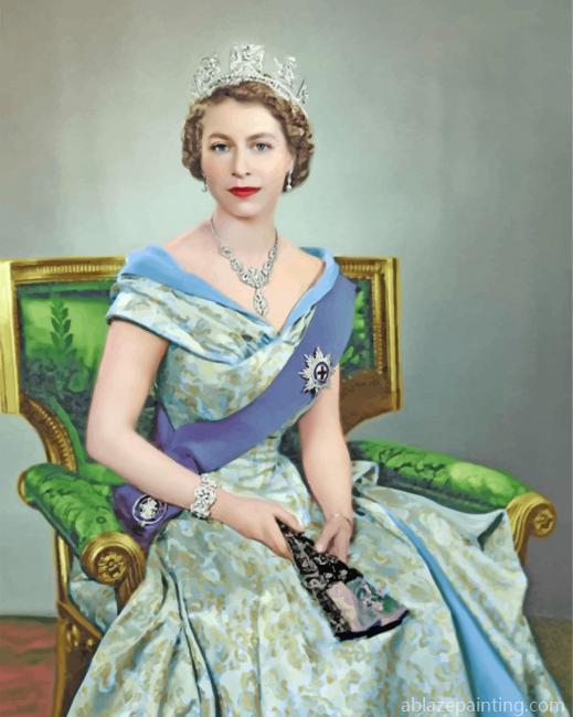 Beautiful Queen Elizabeth Paint By Numbers.jpg