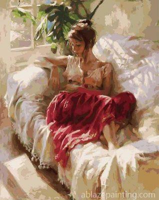 Relaxed Woman Paint By Numbers.jpg