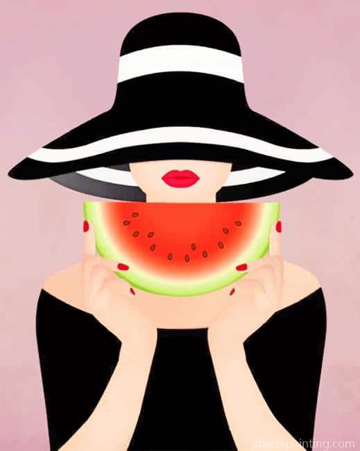Girl With Watermelon New Paint By Numbers.jpg