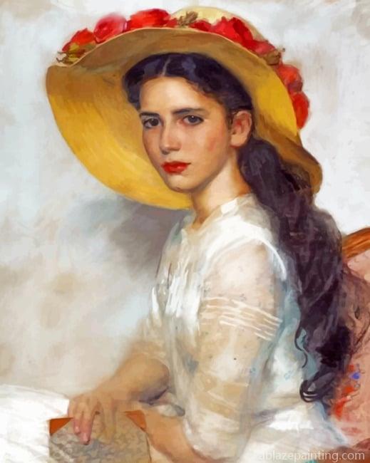 Gorgeous Vintage Woman New Paint By Numbers.jpg