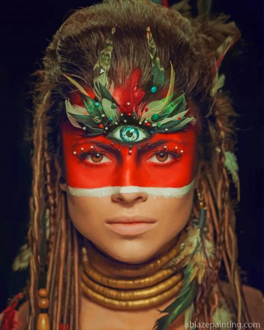 Tribal Face New Paint By Numbers.jpg
