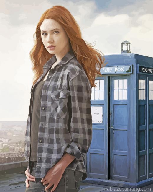 Doctor Who Character Amy Pond Paint By Numbers.jpg