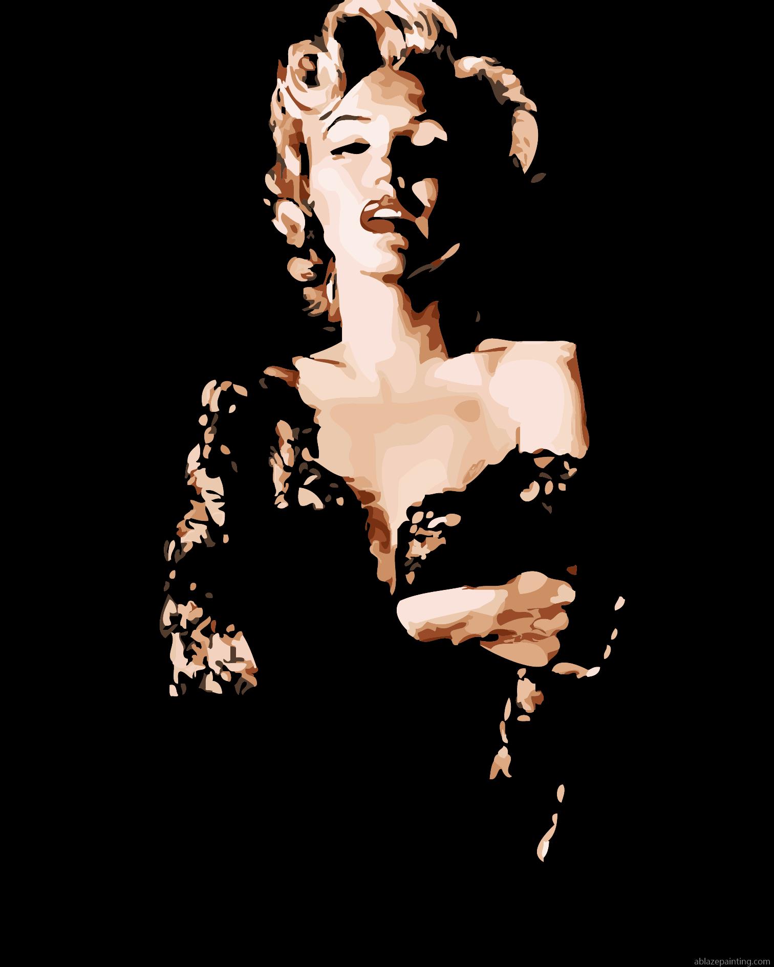 Marilyn Monroe In Black Dress People Paint By Numbers.jpg