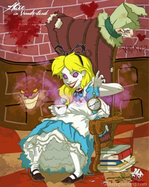 Dark Disney Alice In Wonderland Paint By Numbers.jpg